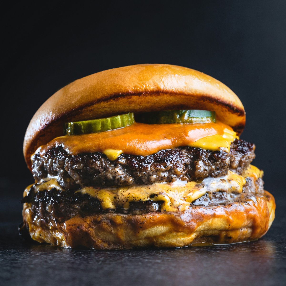 Pepper Crusted Sliders